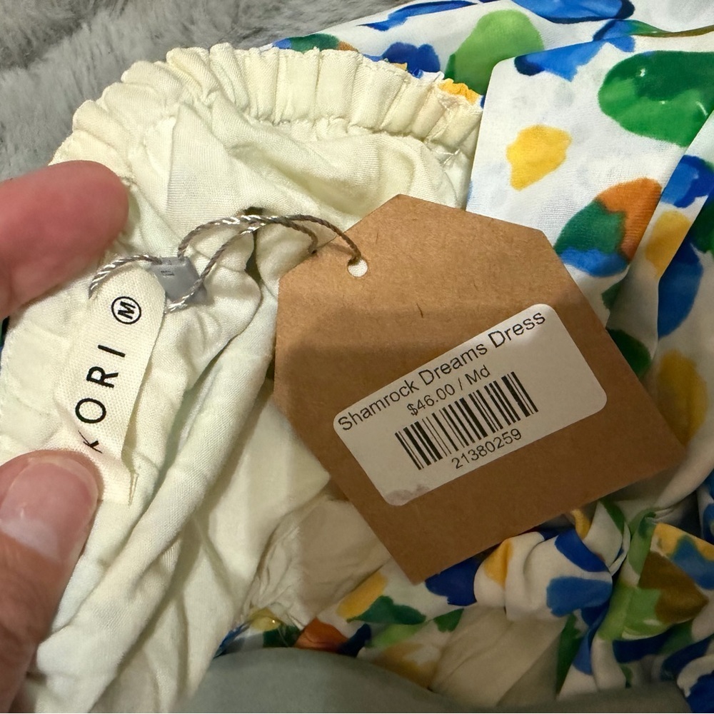 Kori Polka Dot Dress with Tie Back Detail - Picture 2 of 2